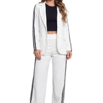 Ishie – Stripe detail – Sporty elegance set
