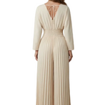 Isla – Pleated Wide-Leg Jumpsuit – Effortless Elegance