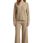 Livia – Gold button detail – Buttoned lounge set