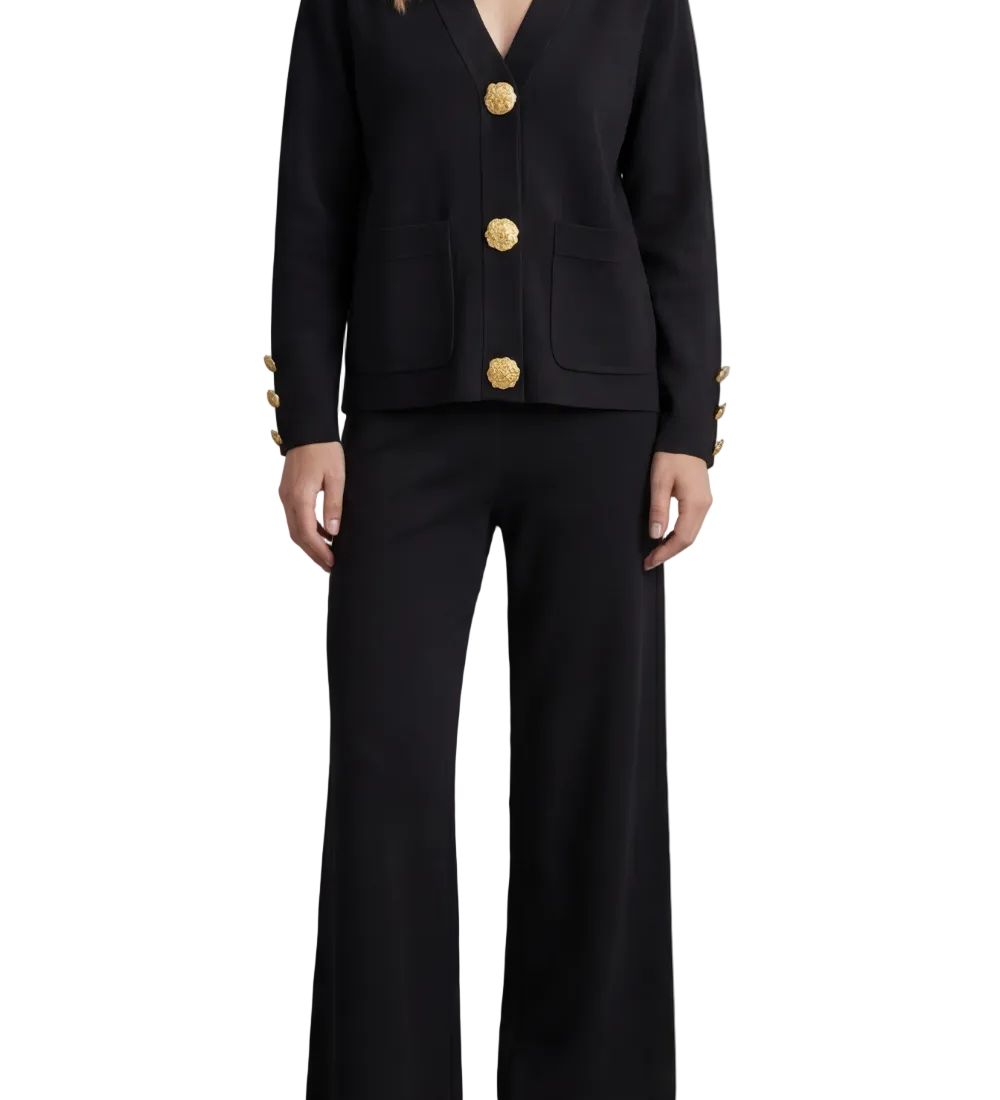 Livia – Gold button detail – Buttoned lounge set