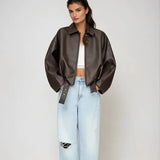 Louise | giacca in pelle vegana