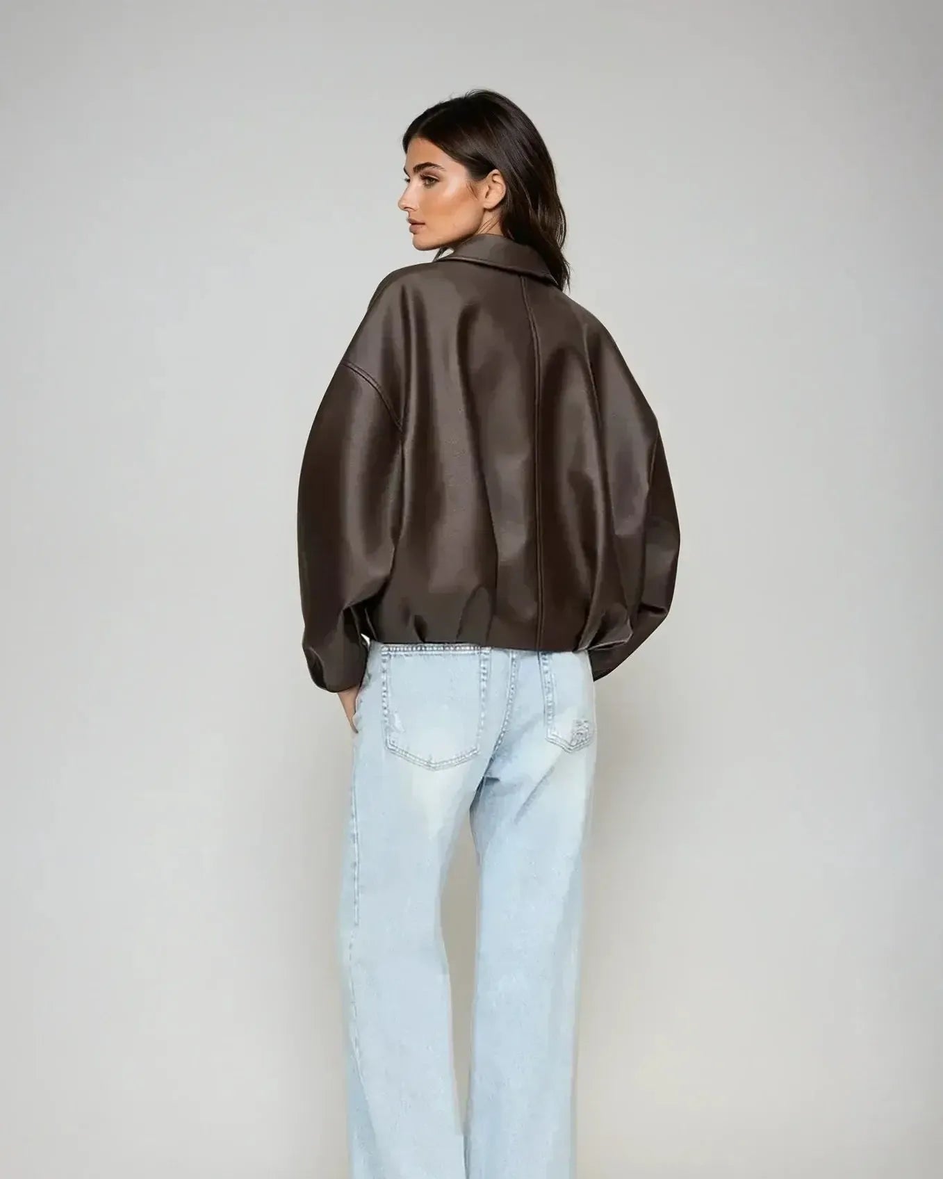 Louise | giacca in pelle vegana