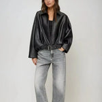 Louise | giacca in pelle vegana