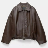 Louise | giacca in pelle vegana