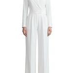 Meilun – Slant-breasted Mid-waist Pantsuit – Elegant Commuter Jumpsuit