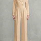 Meilun – Slant-breasted Mid-waist Pantsuit – Elegant Commuter Jumpsuit