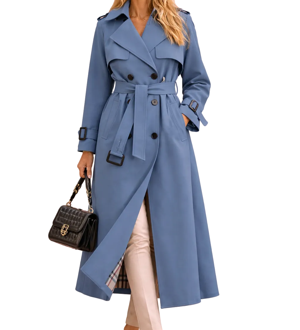 ELEGANT TIMELESS TRENCHCOAT