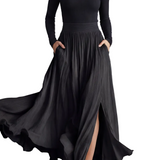 Neravelle – Pleated flow silhouette – Two-piece turtleneck set