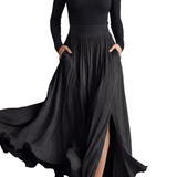 Neravelle – Pleated flow silhouette – Two-piece turtleneck set