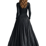 Neravelle – Pleated flow silhouette – Two-piece turtleneck set