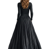 Neravelle – Pleated flow silhouette – Two-piece turtleneck set