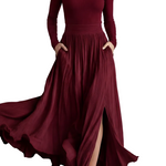 Neravelle – Pleated flow silhouette – Two-piece turtleneck set