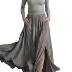 Neravelle – Pleated flow silhouette – Two-piece turtleneck set