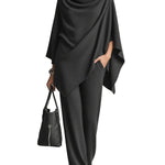 Diana | Elegant Drape Two Piece Set