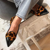 LEOPARD CHARM LOAFERS