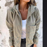 RELAXED COTTON TWILL SPRING JACKET