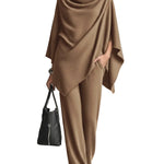 Diana | Elegant Drape Two Piece Set