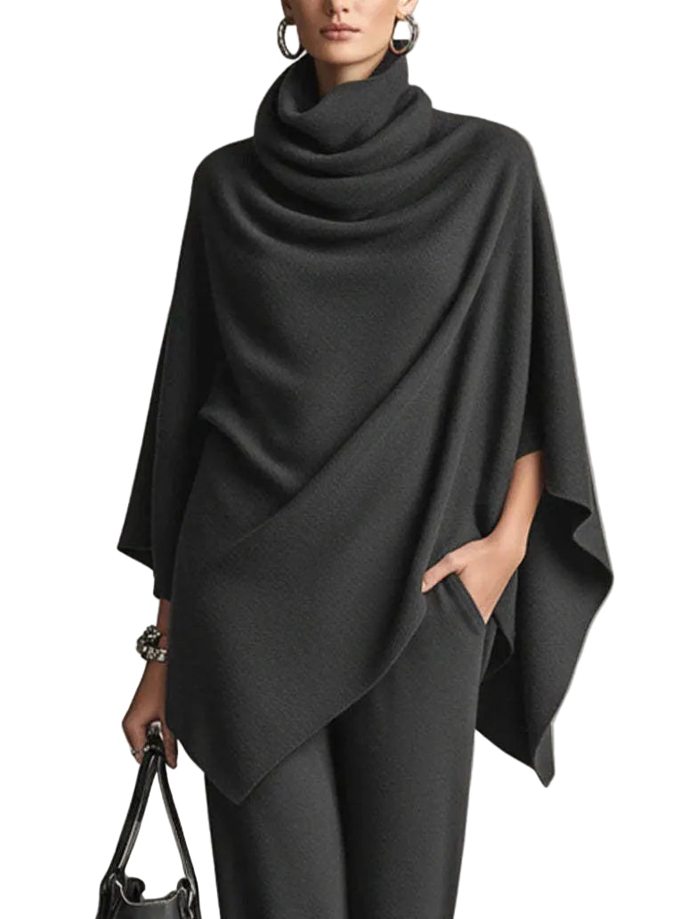 Diana | Elegant Drape Two Piece Set