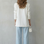 Olivetta – Cut-out design – Wide leg jeans
