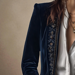 Elise™ | Velvet Statement Blazer — Final Edit