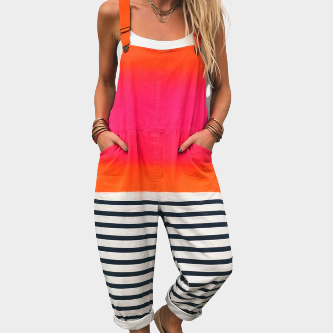 PRINTED COMFORT JUMPSUIT 4