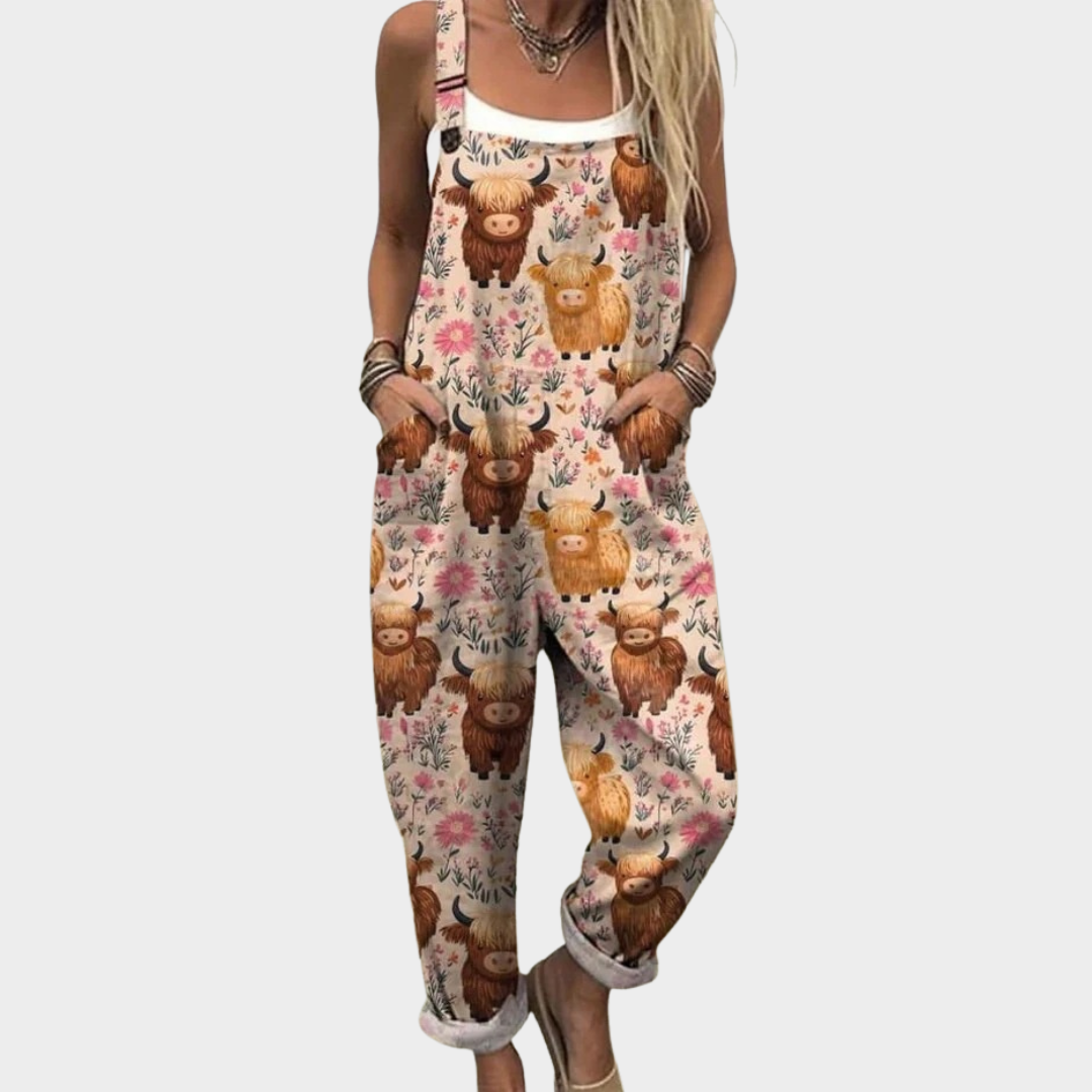 PRINTED COMFORT JUMPSUIT 18