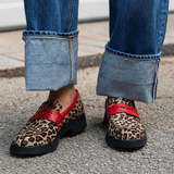 WILD PRINT LOAFERS