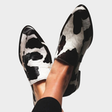 COW PRINT SHOES
