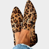 ELEGANT LEOPARD LOAFERS