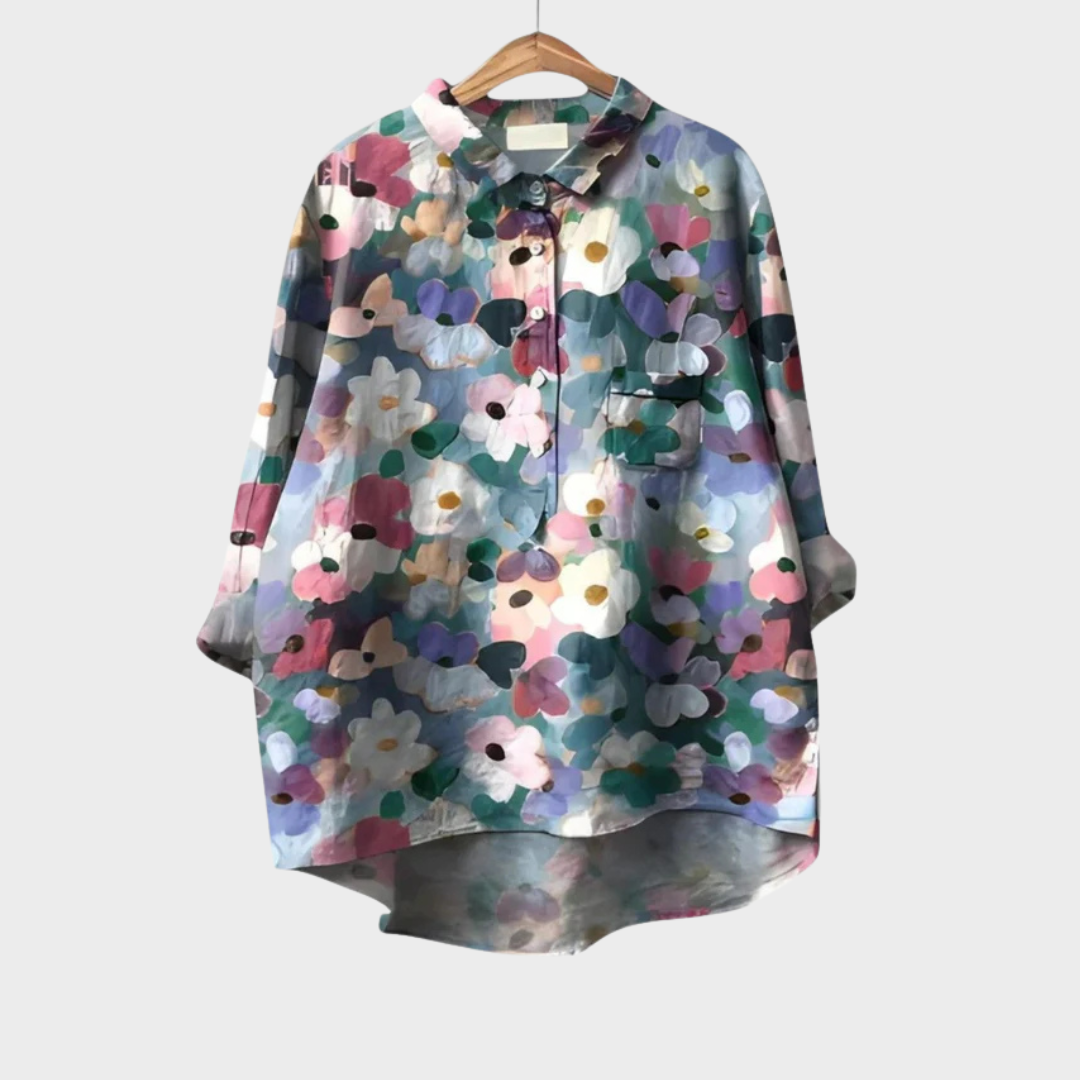 CLASSIC FLORAL BLOUSE 1