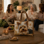 Quilted Tote Bag - Adorable Yorkshire