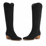 KNEE-HIGH COWGIRL BOOTS