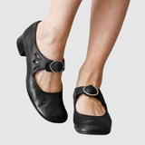LEATHER MARY JANE SHOES