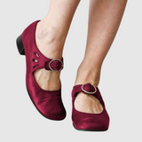 LEATHER MARY JANE SHOES