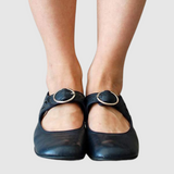 LEATHER MARY JANE SHOES