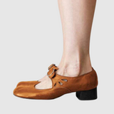 LEATHER MARY JANE SHOES