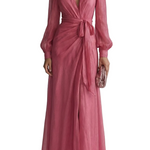 Rosénelle – Flowing chiffon elegance – Maxi dress