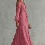 Rosénelle – Flowing chiffon elegance – Maxi dress