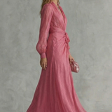 Rosénelle – Flowing chiffon elegance – Maxi dress