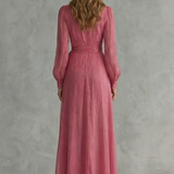 Rosénelle – Flowing chiffon elegance – Maxi dress
