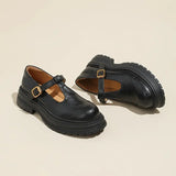 ELEGANT LEATHER MARY JANES
