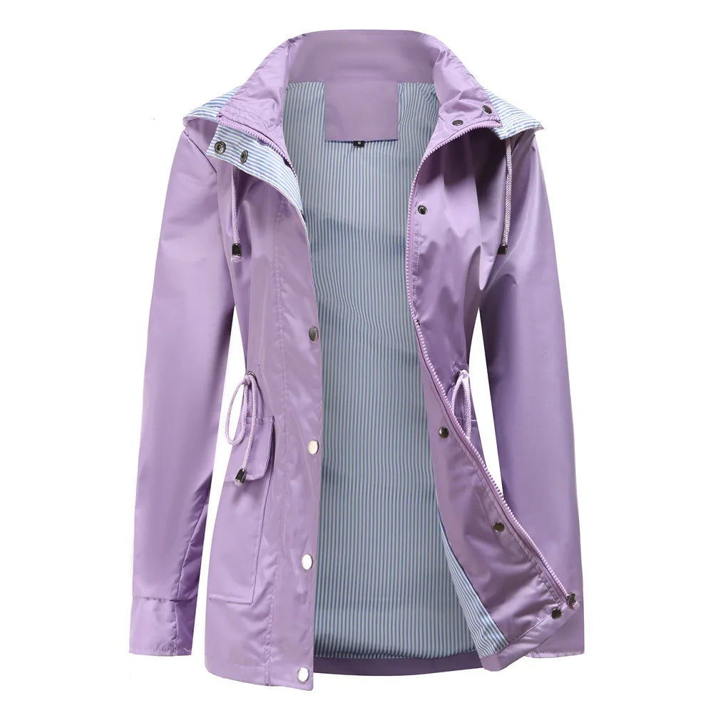 Alaric Hooded Trench Coat