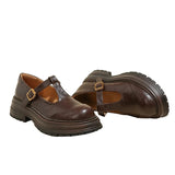 ELEGANT LEATHER MARY JANES