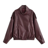 URBAN FAUX LEATHER JACKET