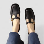 T-STRAP MARY JANE SHOES