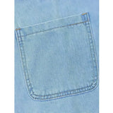 CASUAL DENIM POCKET DRESS