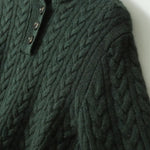 Arden Button-Up Cashmere Sweater