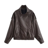 URBAN FAUX LEATHER JACKET