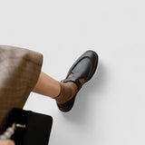 SQUARE-TOE MARY JANE SHOES