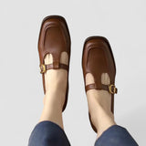 T-STRAP MARY JANE SHOES